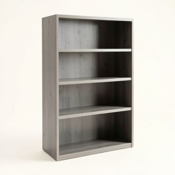 Glen Crossing Freestanding Bookcase - Gray (synthetic illustration; no displayed measurements)
