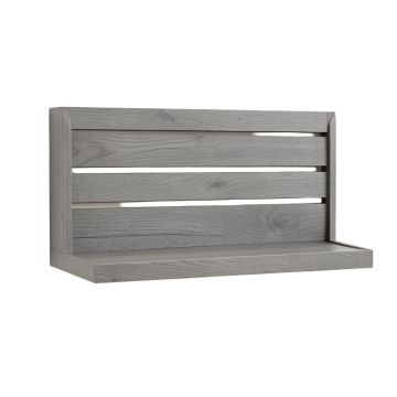Summit Arc Wall-Mounted Entryway Organizer Shelf - Gray