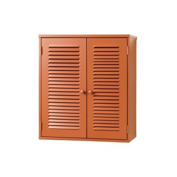 Heath Crossing Wall-Mounted Laundry Cabinet - Terracotta