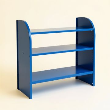 Field Crossing Desktop Shelving Unit - Blue (synthetic illustration; no displayed measurements)