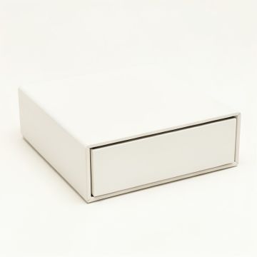 Hill Bluff Desktop Monitor Riser - White (synthetic illustration; no displayed measurements)