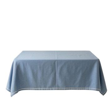 Hill Bend Flat Bed Sheet - Blue