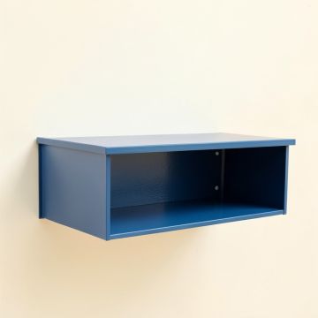 Olive Bridge Wall-Mounted Shelf - Blue (synthetic illustration; no displayed measurements)