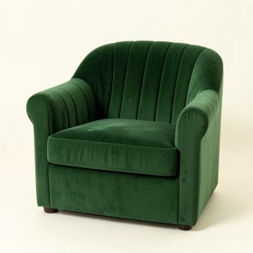 Glen Brook Upholstered Armchair - Green (synthetic illustration; no displayed measurements)