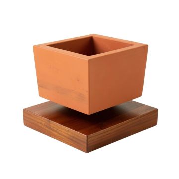Briar Crest Empty Raised Planter - Terracotta