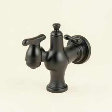 Triple Handle Deck Mounted Roman Tub Faucet With Diverter And Handshower (synthetic illustration; no displayed measurements)