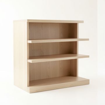 Wren Dale Desktop Shelving Unit - Beige (synthetic illustration; no displayed measurements)