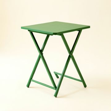 Maple Dale Compact Balcony Table - Green (synthetic illustration; no displayed measurements)