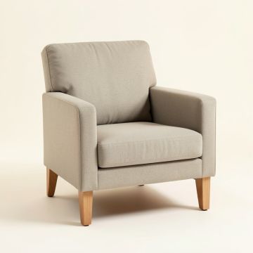 Somerville 48 '' Wide Polyester Armchair (synthetic illustration; no displayed measurements)
