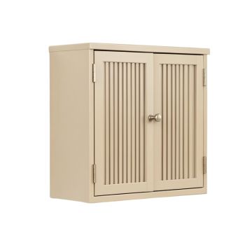 Slate Brook Wall-Mounted Entry Cabinet - Beige