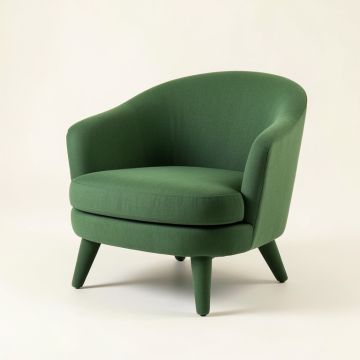 Fern Falls Upholstered Armchair - Green (synthetic illustration; no displayed measurements)