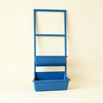 Alder Canyon Empty Vertical Garden Frame - Blue (synthetic illustration; no displayed measurements)