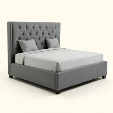Mayella Queen Tufted Upholstered Standard Bed (synthetic illustration; no displayed measurements)