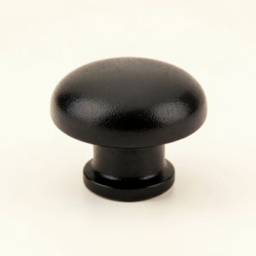 Spruce Bluff Cabinet Knob Without Packaging - Black (synthetic illustration; no displayed measurements)