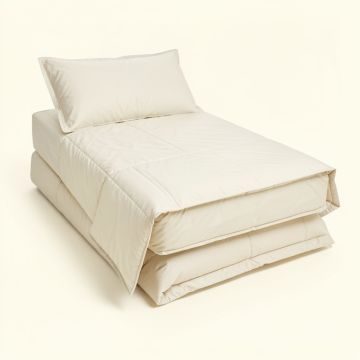 Mastandrea Cream Duvet Cover Collection (synthetic illustration; no displayed measurements)