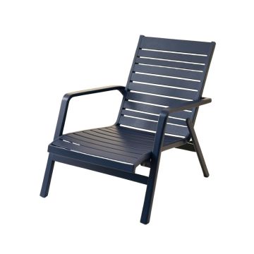 Oak Branch Outdoor Lounge Chair - Navy