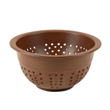 Kraus Kore Stainless Steel Wood 2 Piece Colander Set
