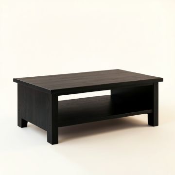 Clay Bend Coffee Table - Black (synthetic illustration; no displayed measurements)