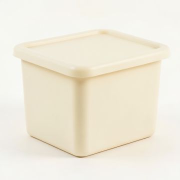Summit Arc Closed Outdoor Storage Box - Ivory (synthetic illustration; no displayed measurements)