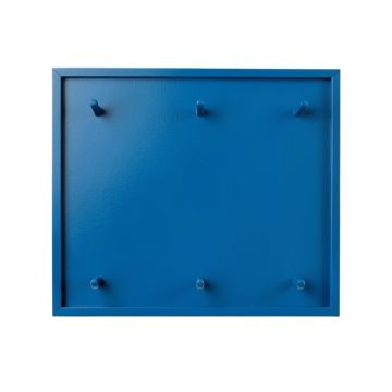 Harbor Bluff Empty Wall-Mounted Tool Organizer Panel - Blue