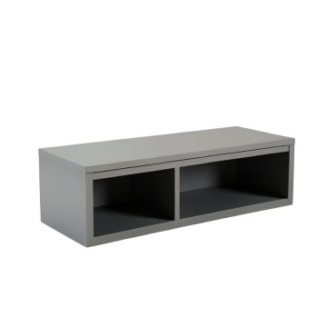 Birch Bend Shoe Storage Bench - Gray