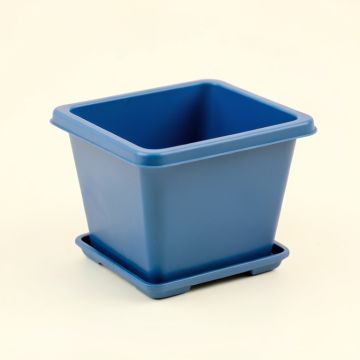 Holly Crest Empty Planter - Blue (synthetic illustration; no displayed measurements)