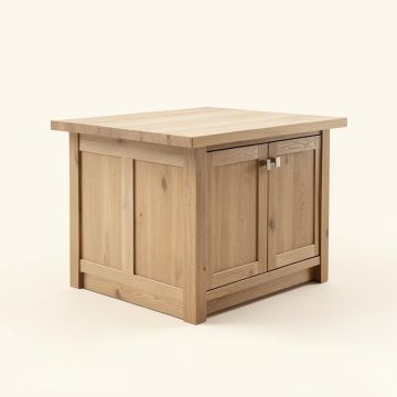 Kanisha Gilchrist Kitchen Island Set With Manufactured Wood Top (synthetic illustration; no displayed measurements)