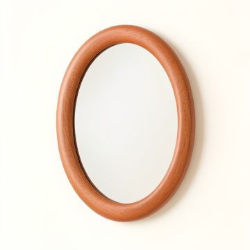 Glen Crest Framed Wall Mirror - Terracotta (synthetic illustration; no displayed measurements)