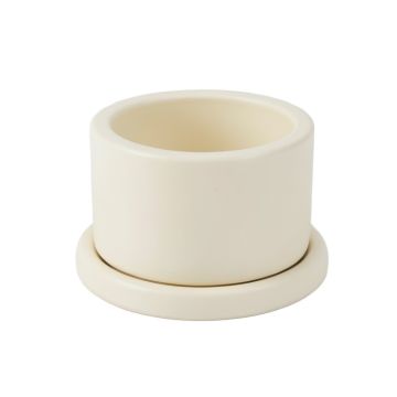 Meadow Arc Empty Candle Holder - Ivory