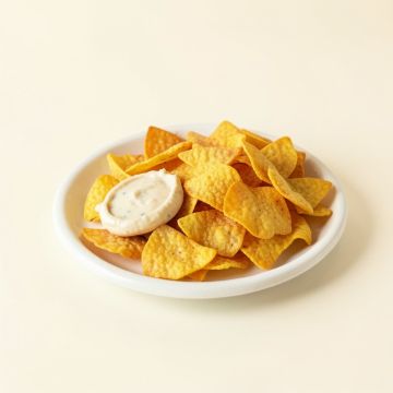 Starfish Chips And Dip Platter (synthetic illustration; no displayed measurements)