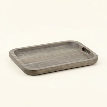 Hill Branch Serving Tray - Gray (synthetic illustration; no displayed measurements)