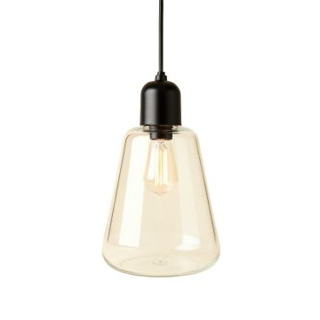 Glass Drum Pendant Shade ( Screw On )