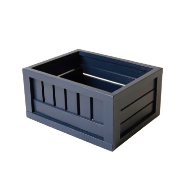 Vale Falls Empty Furniture-Style Litter Enclosure - Navy