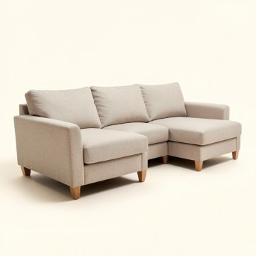 Abiodun 94.5 '' Wide Right Hand Facing Modular Sofa & Chaise (synthetic illustration; no displayed measurements)