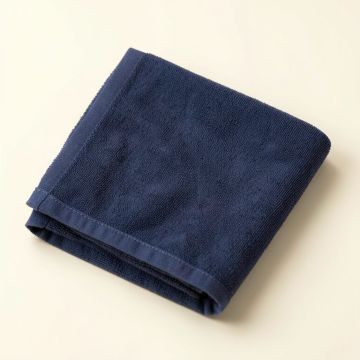 Summit Canyon Bath Towel - Navy (synthetic illustration; no displayed measurements)