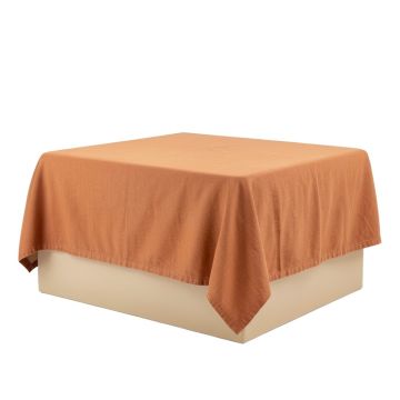 Juniper Edge Flat Bed Sheet - Terracotta