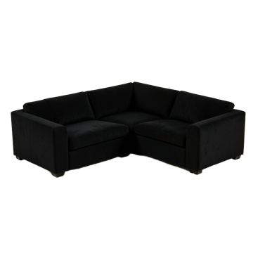 Caraballo 124 '' Wide Velvet Reversible Corner Sectional