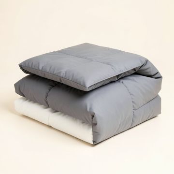 Solid Duvet Cover Set (synthetic illustration; no displayed measurements)