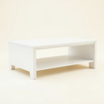 Bay Bridge Coffee Table - White (synthetic illustration; no displayed measurements)