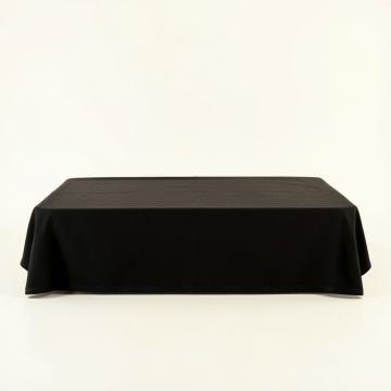 Bay Canyon Flat Bed Sheet - Black (synthetic illustration; no displayed measurements)