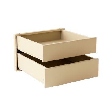 Cedar Bluff Under-Desk Drawer Unit - Beige (synthetic illustration; no displayed measurements)
