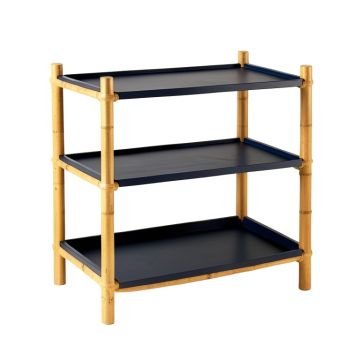 Moss Bluff Empty Countertop Canister Rack - Navy
