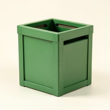 Reed Brook Closed Garden Compost Bin - Green (synthetic illustration; no displayed measurements)