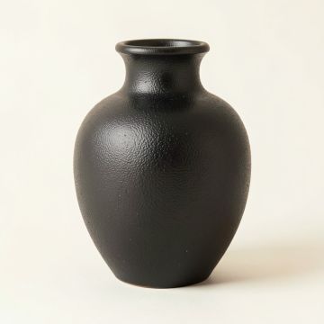 Willow Bridge Empty Decorative Vase - Black (synthetic illustration; no displayed measurements)