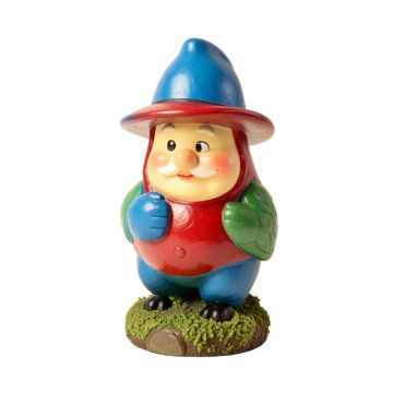 Giuliana Bird Feeder Gnome Solar Statue