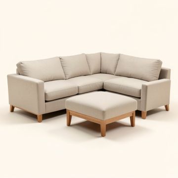 Chiniqua 105.1 '' Wide Sofa & Chaise With Ottoman (synthetic illustration; no displayed measurements)