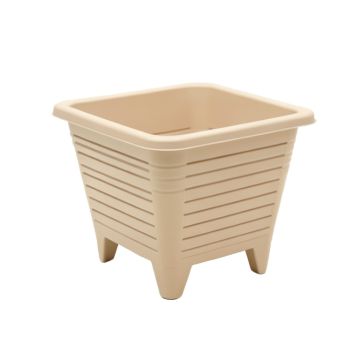 Holly Bend Empty Raised Planter - Beige