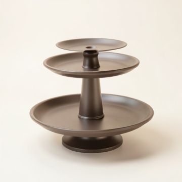 Wyoming Mirror Top 3 Piece Cake Stand Set (synthetic illustration; no displayed measurements)