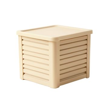 Birch Bluff Closed Outdoor Storage Box - Beige
