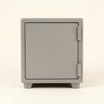 Cubic Electronic Digital Security Safe With Dual-Lock (synthetic illustration; no displayed measurements)